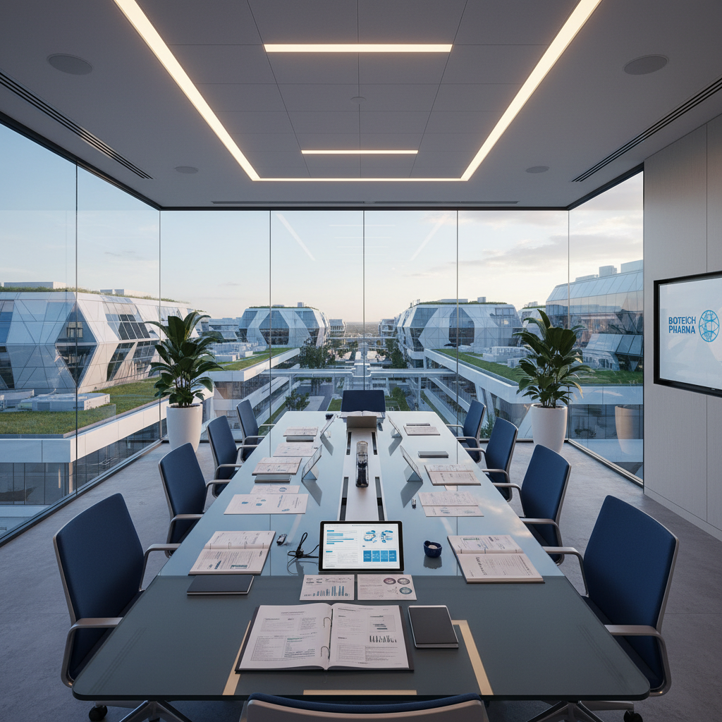 Business transformation boardroom